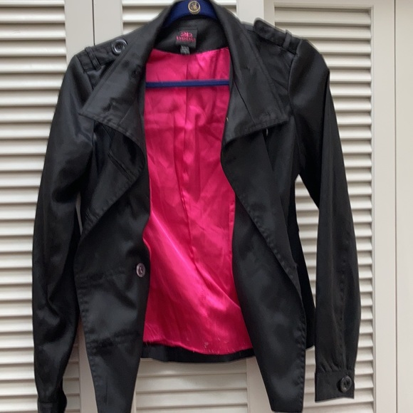 2b Bebe Polyester black button jacket - Picture 6 of 7